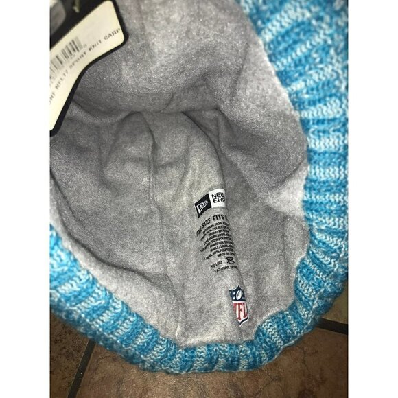 𝅺carolina Panthers New Era‎ Knit Hat - Picture 6 of 7